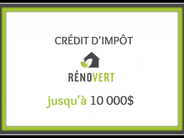 credit impot Réno Vert